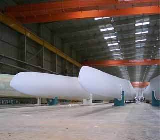Power Industry 1 coating of wind turbine blades - power industry