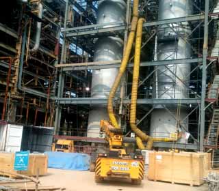 dehumidiciation and ventilation in columns bhel bhopal - power industry