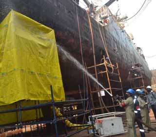 naval dockyard vishakhapatnam - shipping industry