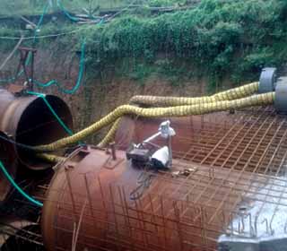 pipeline drying ntpc simadhari - power industry