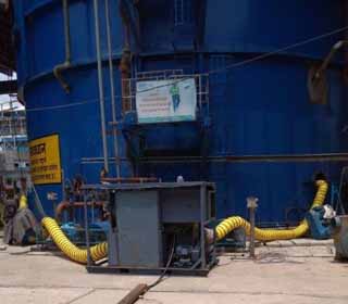 Power Industry 8 rubber lining adsorber tower vidhyanchal - power industry
