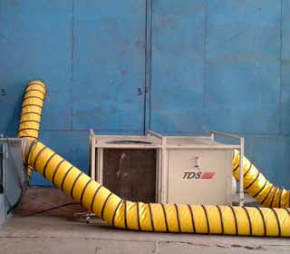 Power Industry 10 venitilation in rotor blasting chamber ntpc dadri - power industry